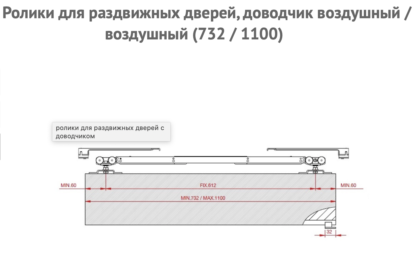 Раздвижные системы TERNO